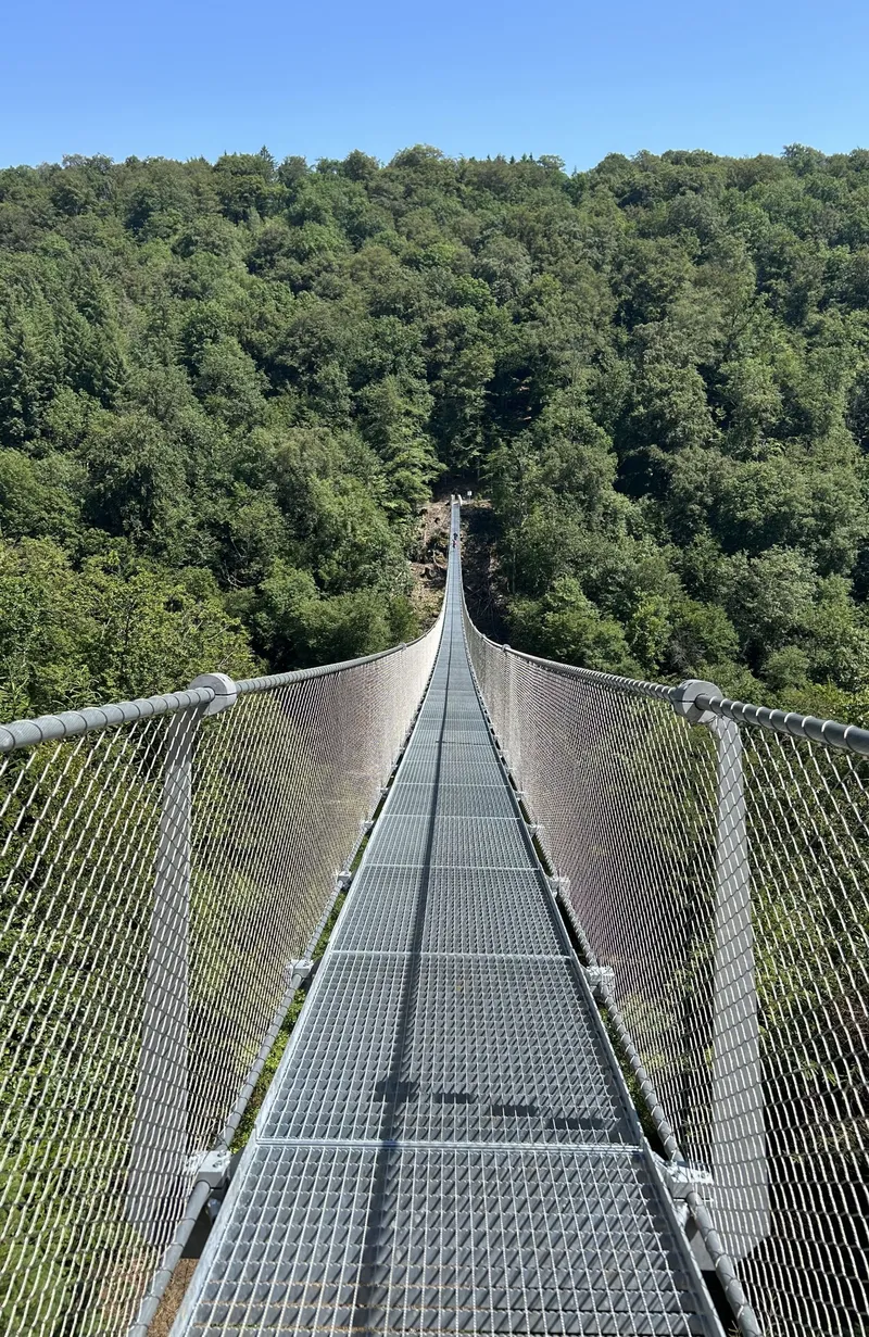 Inauguration de la passerelle himalayenne entre Saint-Cécile et le domaine des Epioux