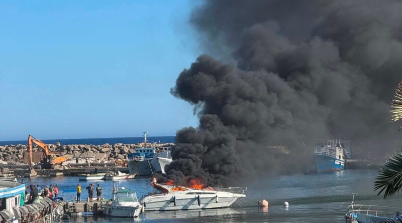 Incendie à Kélibia : importants dégâts matériels sur un bateau de pêche