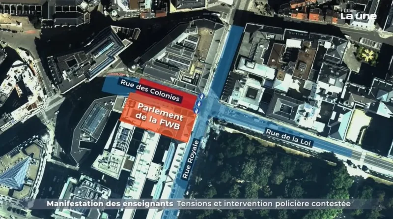 Incidents lors du vote du décret programme au Parlement de la Fédération Wallonie-Bruxelles