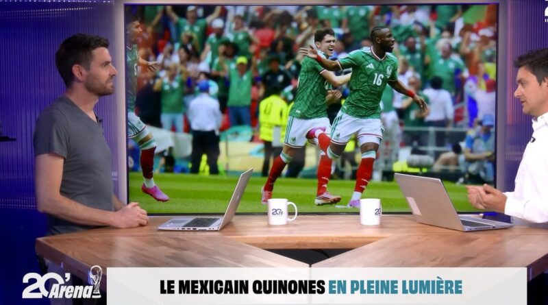 Julian Quinones inscrit un but historique du Mexique contre l'Afrique du Sud