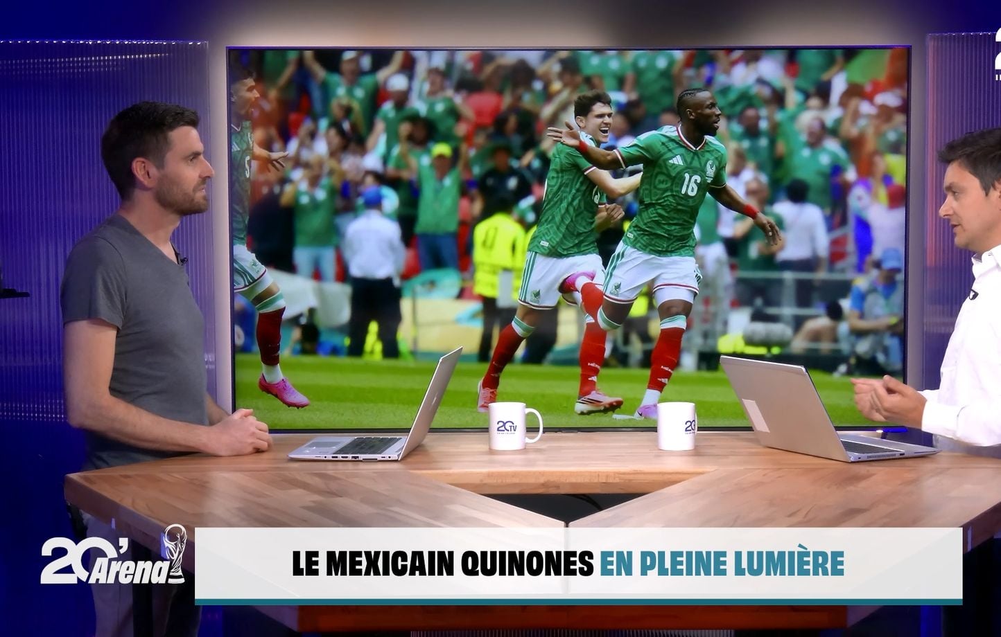 Julian Quinones inscrit un but historique du Mexique contre l'Afrique du Sud