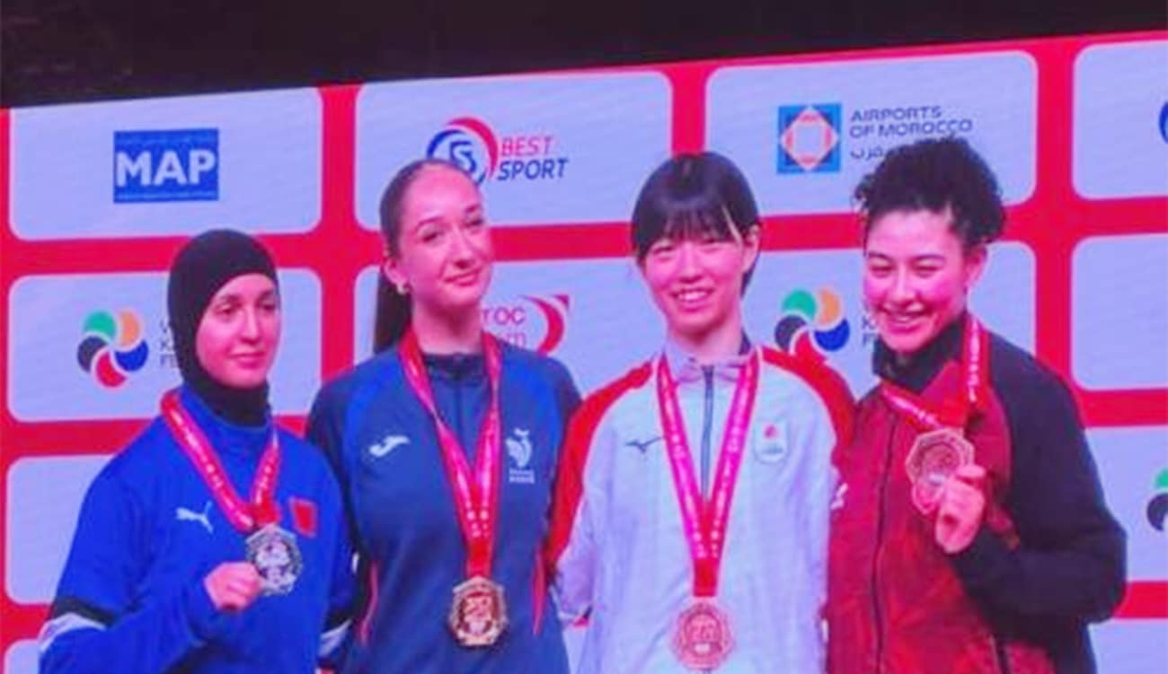 Karaté : Wafa Mahjoub décroche la médaille de bronze à Rabat