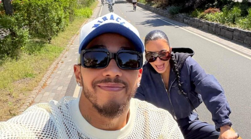 Kim Kardashian confirme sa relation avec Lewis Hamilton, pilote de F1.