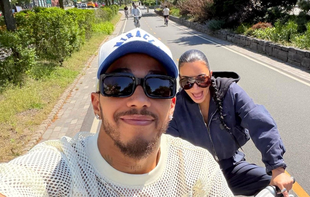 Kim Kardashian confirme sa relation avec Lewis Hamilton, pilote de F1.