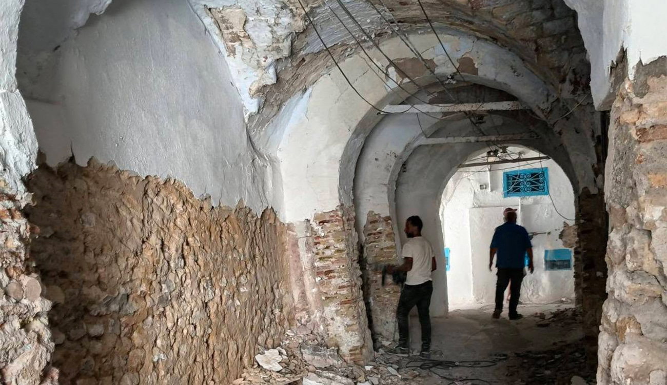 La médina de Tunis restaure huit sabbats et quatre arcs historiques.