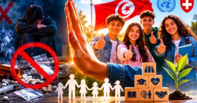La Tunisie lance un projet national de prévention des drogues chez les jeunes.