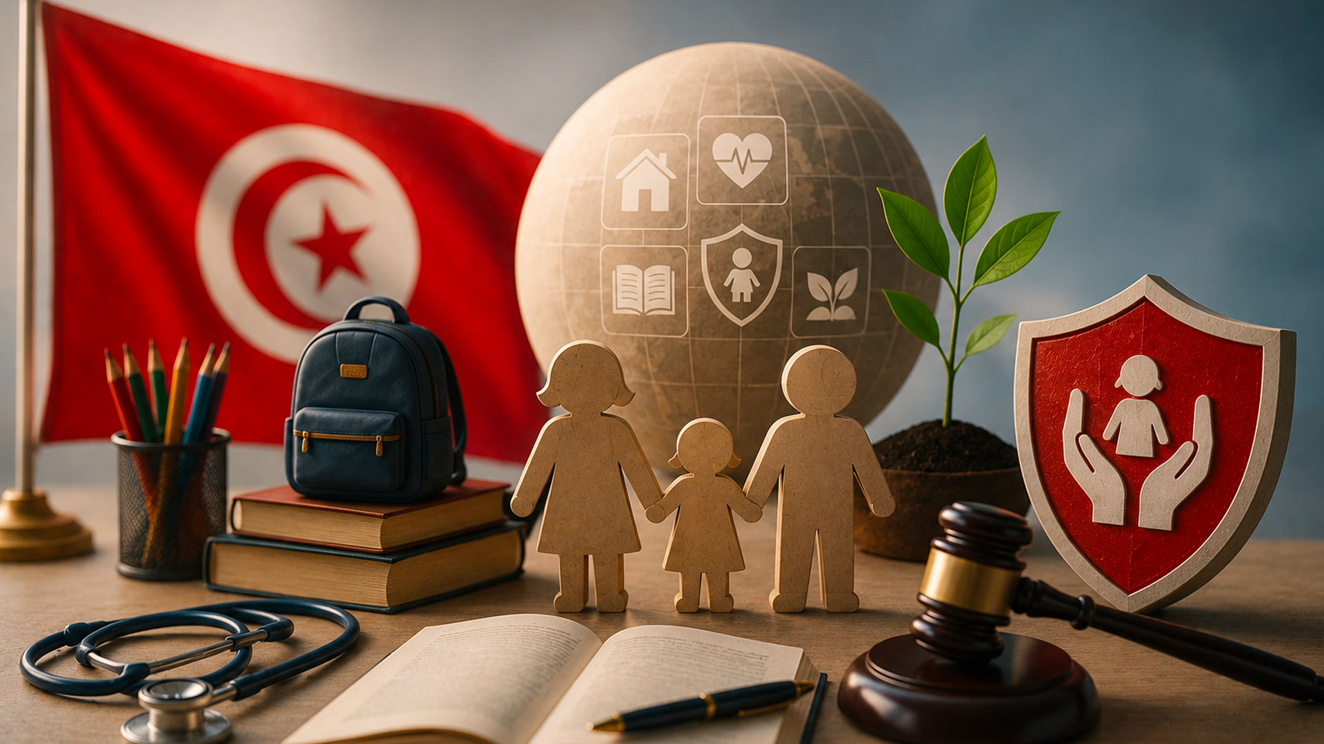 La Tunisie recule de 10 places au KidsRights Index 2026.
