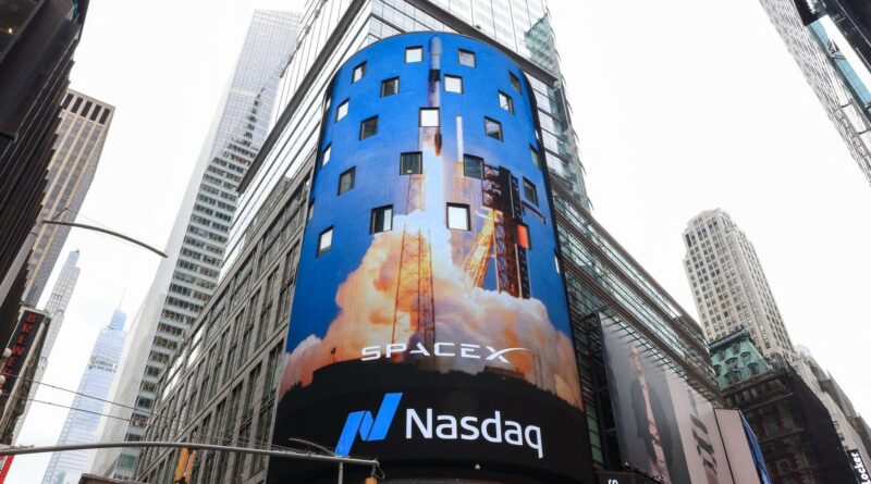 L'action SpaceX augmente à Wall Street, fortune d'Elon Musk dépasse 1000 milliards de dollars.