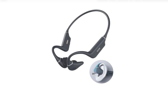 Le casque «Runner Diver2 Pro» de Nank utilise le principe de la conduction osseuse.