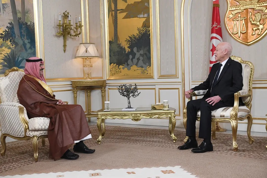 Le Chef de l'État reçoit l'ambassadeur d'Arabie Saoudite.