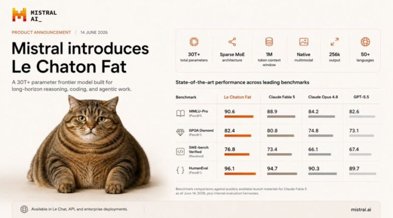 Le monstre IA français « Le Chaton Fat » ne existe pas, moqueries américaines.