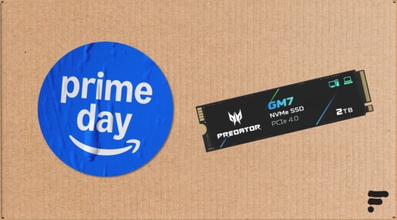 Le Prime Day fait baisser le prix du SSD Acer Predator GM7 2 To.