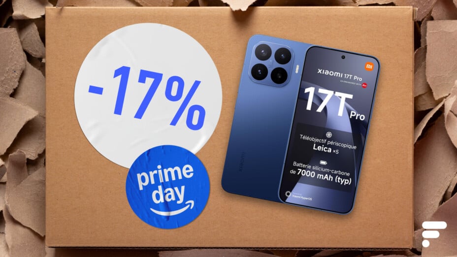 Le prix du Xiaomi 17T Pro baisse de 150 € pour le Prime Day.