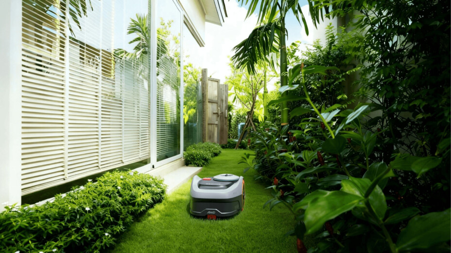 Le robot tondeuse Navimow gère les pentes pour 800m² de jardin.