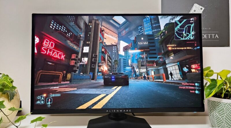 L'écran Alienware AW2725DF, OLED 360 Hz 0,03 ms, à 598 €