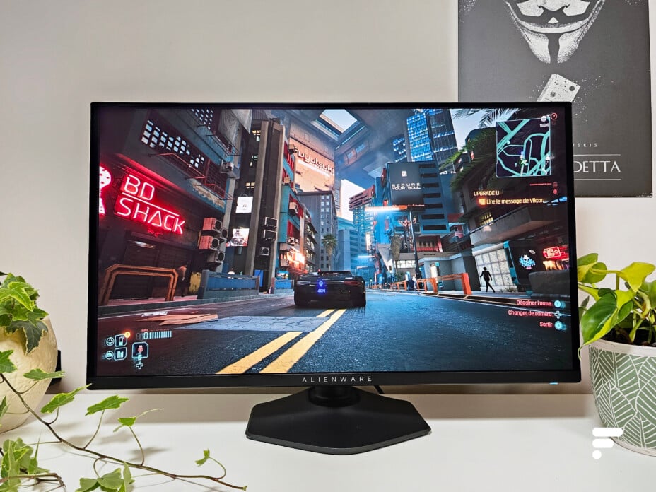 L'écran Alienware AW2725DF, OLED 360 Hz 0,03 ms, à 598 €