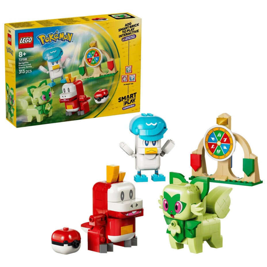 LEGO lance Smart Play : enfants enthousiastes, adultes sceptiques sur Pokémon « vivants ».