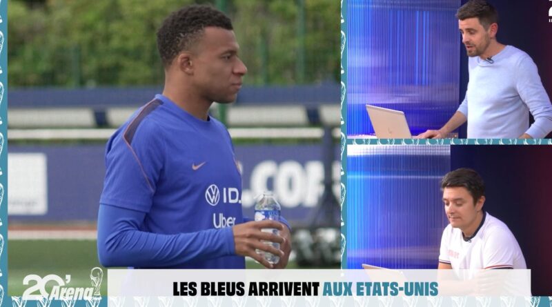 L’équipe de France arrive aux États-Unis pour la Coupe du Monde 2026.