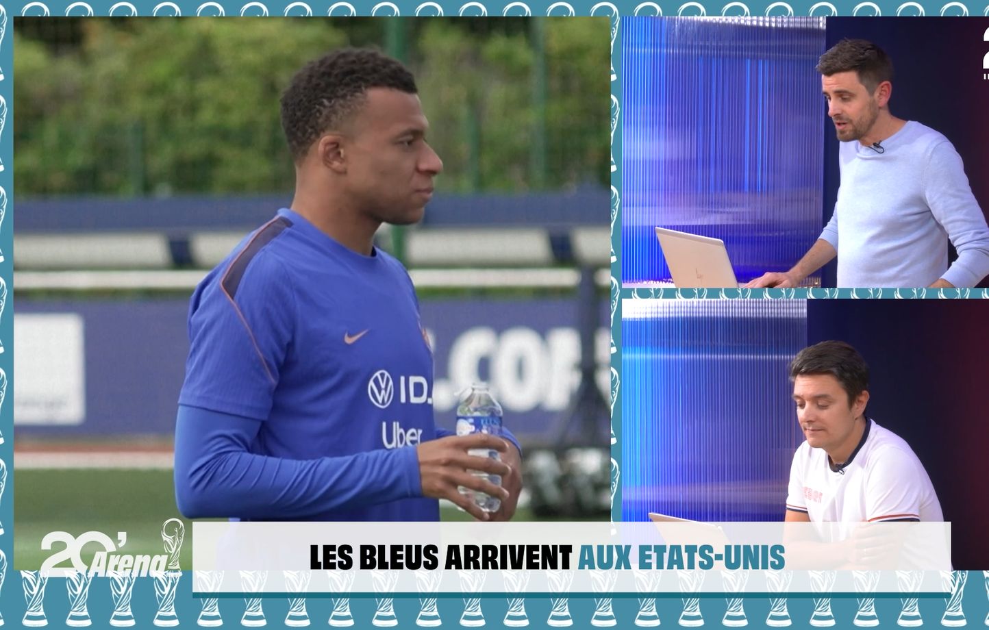 L’équipe de France arrive aux États-Unis pour la Coupe du Monde 2026.
