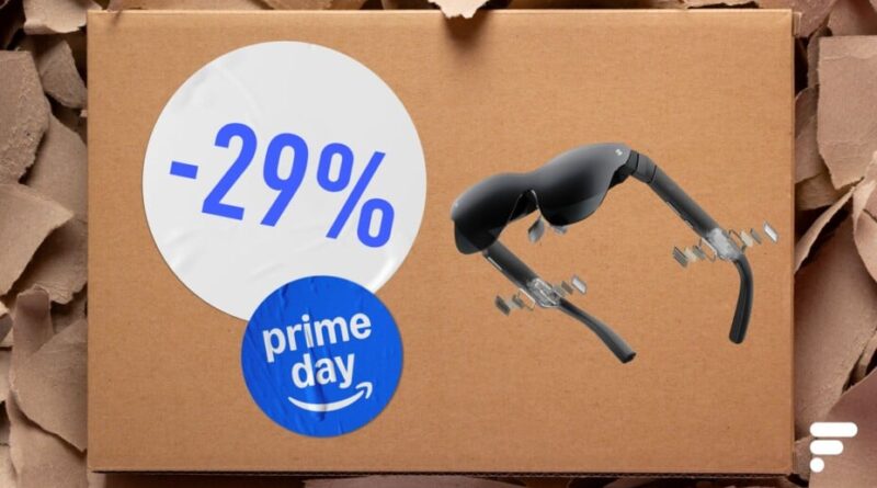 Les lunettes AR RayNeo Air 4 Pro à prix exceptionnel pour le Prime Day.