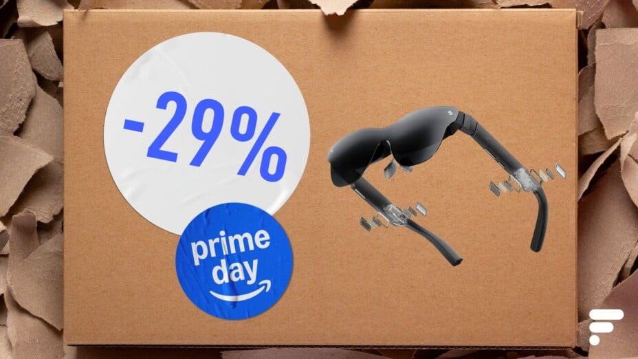 Les lunettes AR RayNeo Air 4 Pro à prix exceptionnel pour le Prime Day.