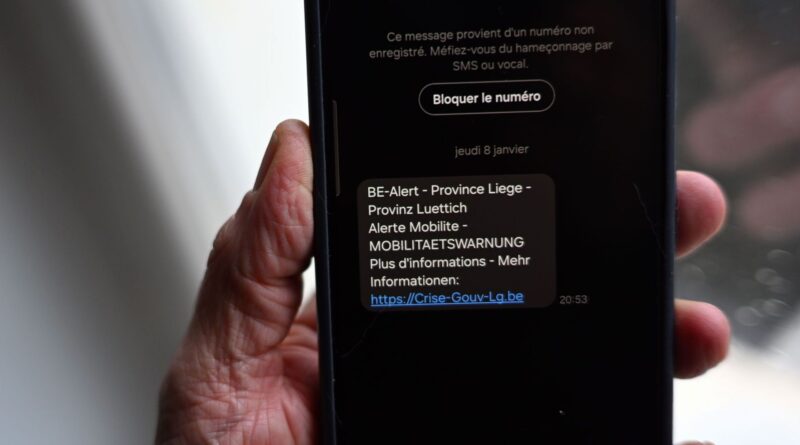 Les mails de BE-Alert de vendredi bloqués plusieurs heures par les fournisseurs.