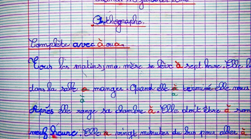 Les mots difficiles pour nos lecteurs : "Nickel", "accueil", "censé", "plénière".