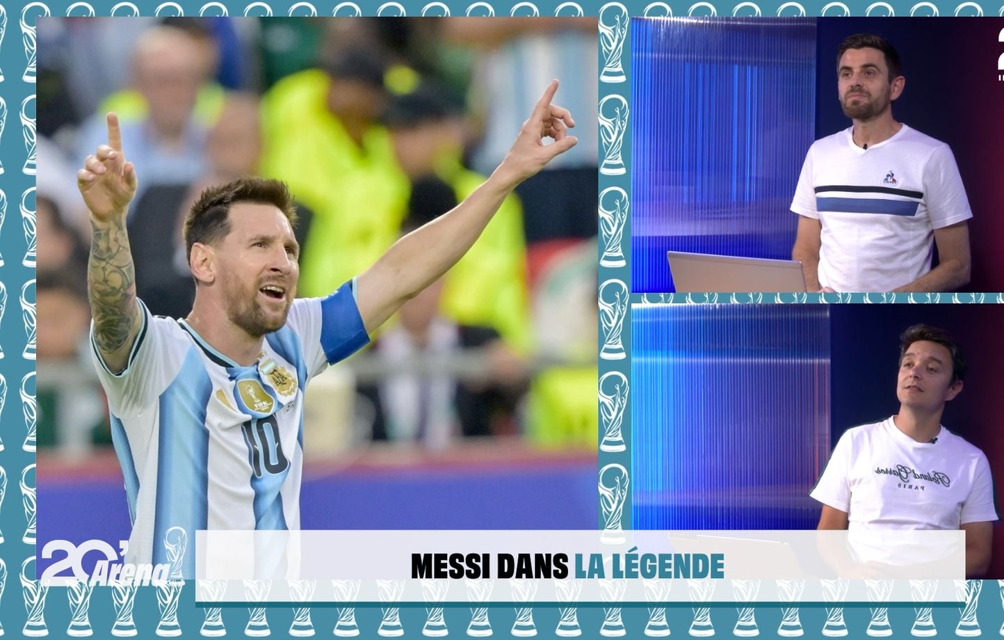 Lionel Messi rejoint Miroslav Klose avec 16 buts en Coupe du monde.