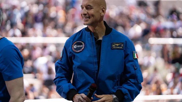 Luca Parmitano, officier de l'armée italienne et astronaute, sélectionné par la Nasa pour la mission Artémis III 