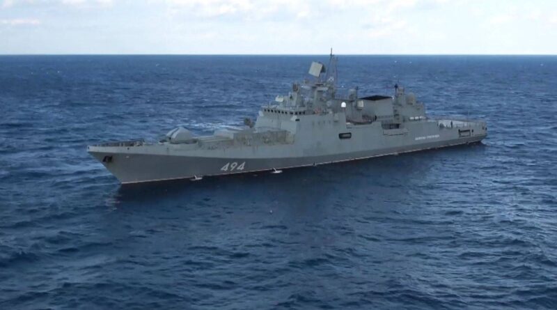 Manche : Une frégate russe tire sur un yacht britannique