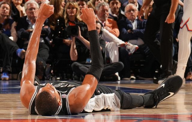 Match 3 des finales NBA à New York : de Trump à Chalamet, en images incontournables