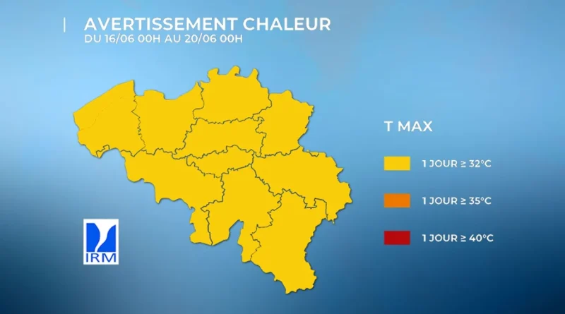 Météo en Belgique : première vague de chaleur de 2023 ?