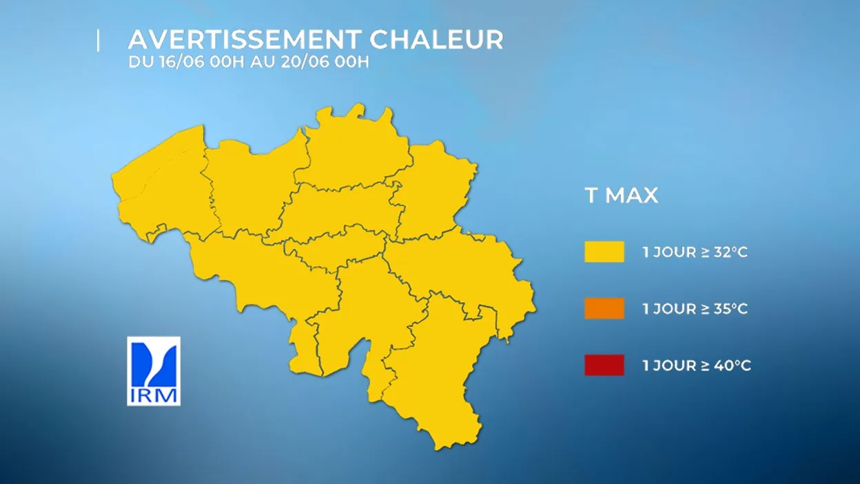 Météo en Belgique : première vague de chaleur de 2023 ?