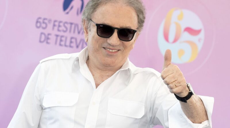 Michel Drucker, Nymphe d'Honneur, évoque le mondial 2026 au Festival TV de Monte-Carlo.