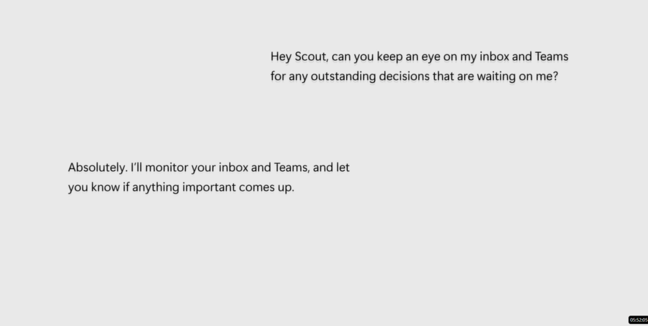 Microsoft présente Scout, un assistant IA qui ne nécessite pas d’intervention humaine.