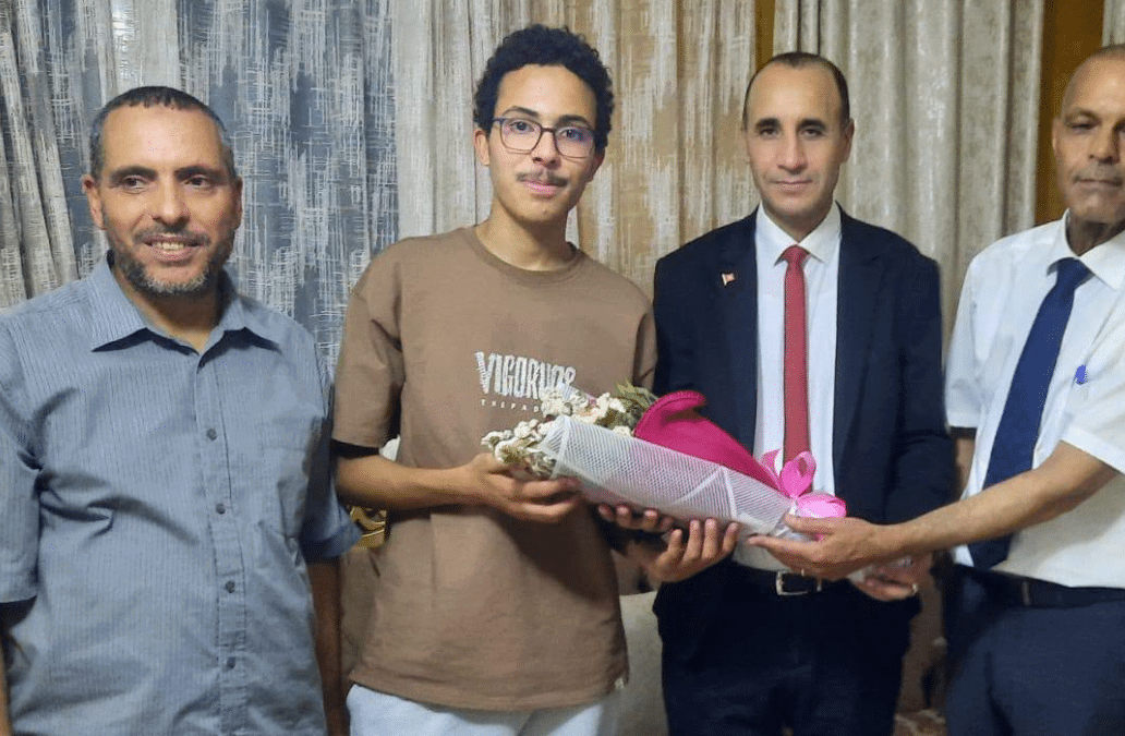 Mohamed Ouertani, meilleur au bac technique, remercie son père