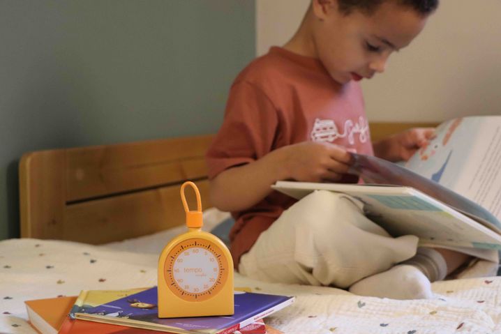 «Tempo», la boîte à devinettes pour structurer le temps de l'enfant.