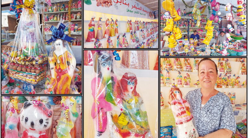Nabeul : La Place d'El Mahfar s'ornemente de figurines de sucre pour le Nouvel An de l'Hégire (1er Mouharram 1448)