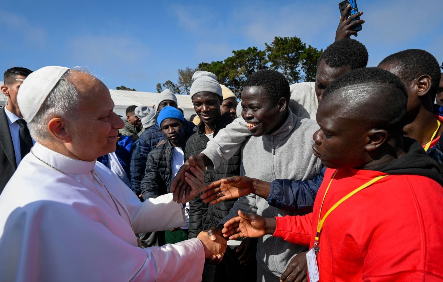 « Nous sommes tous des migrants », déclare le pape Léon XIV.