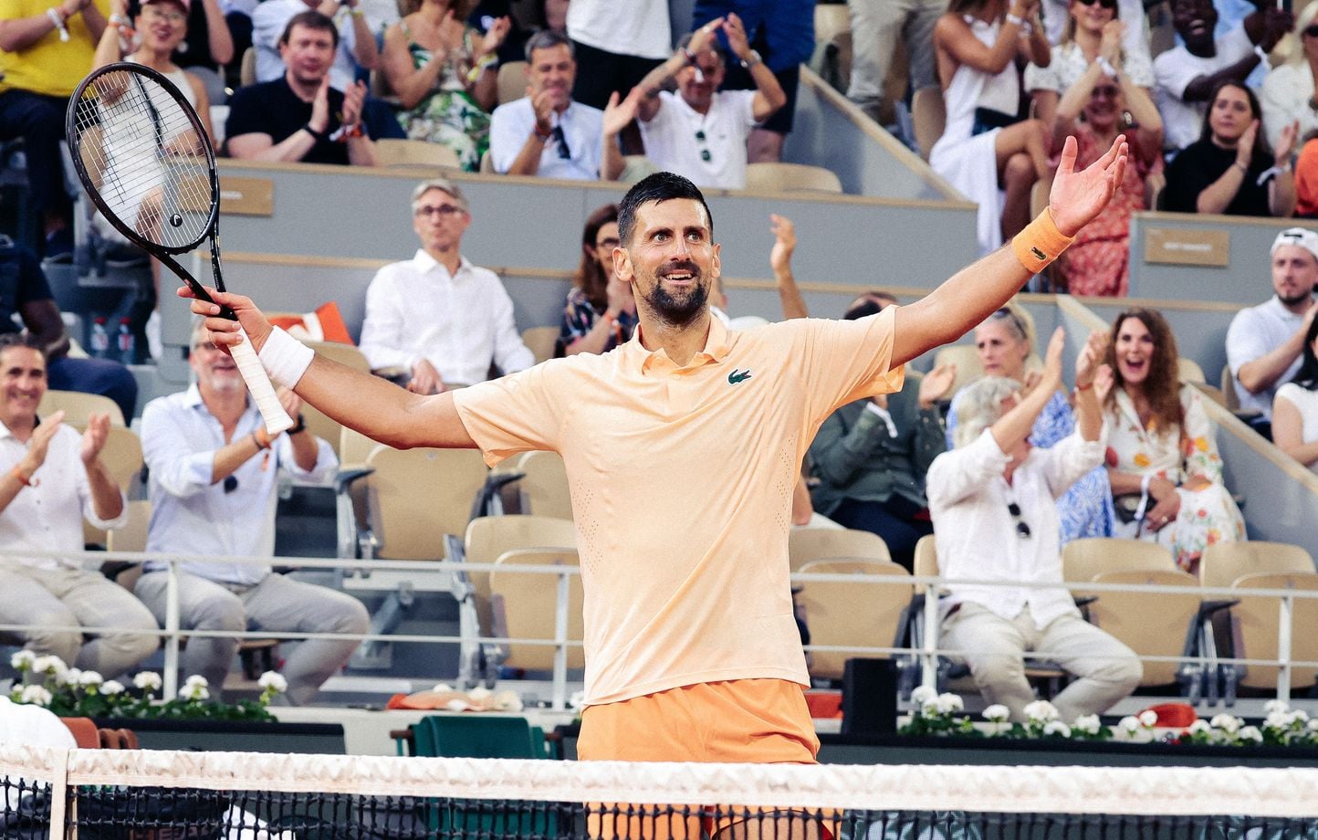 Novak Djokovic soutient Le Mans FC à chaque match !