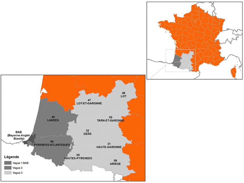 Orange et Free arrêtent la 2G dans 7 départements du sud-ouest aujourd'hui