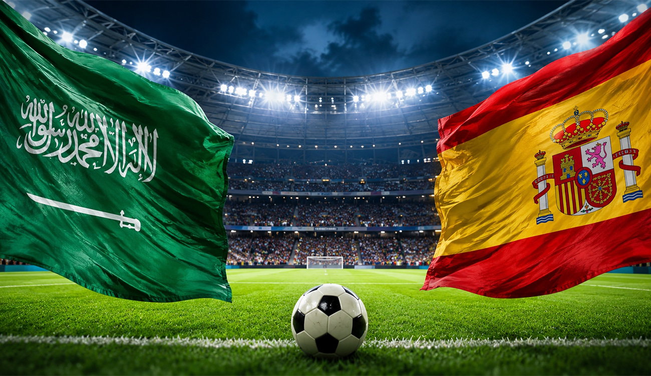 Où suivre le match Arabie saoudite – Espagne en direct aujourd'hui ?