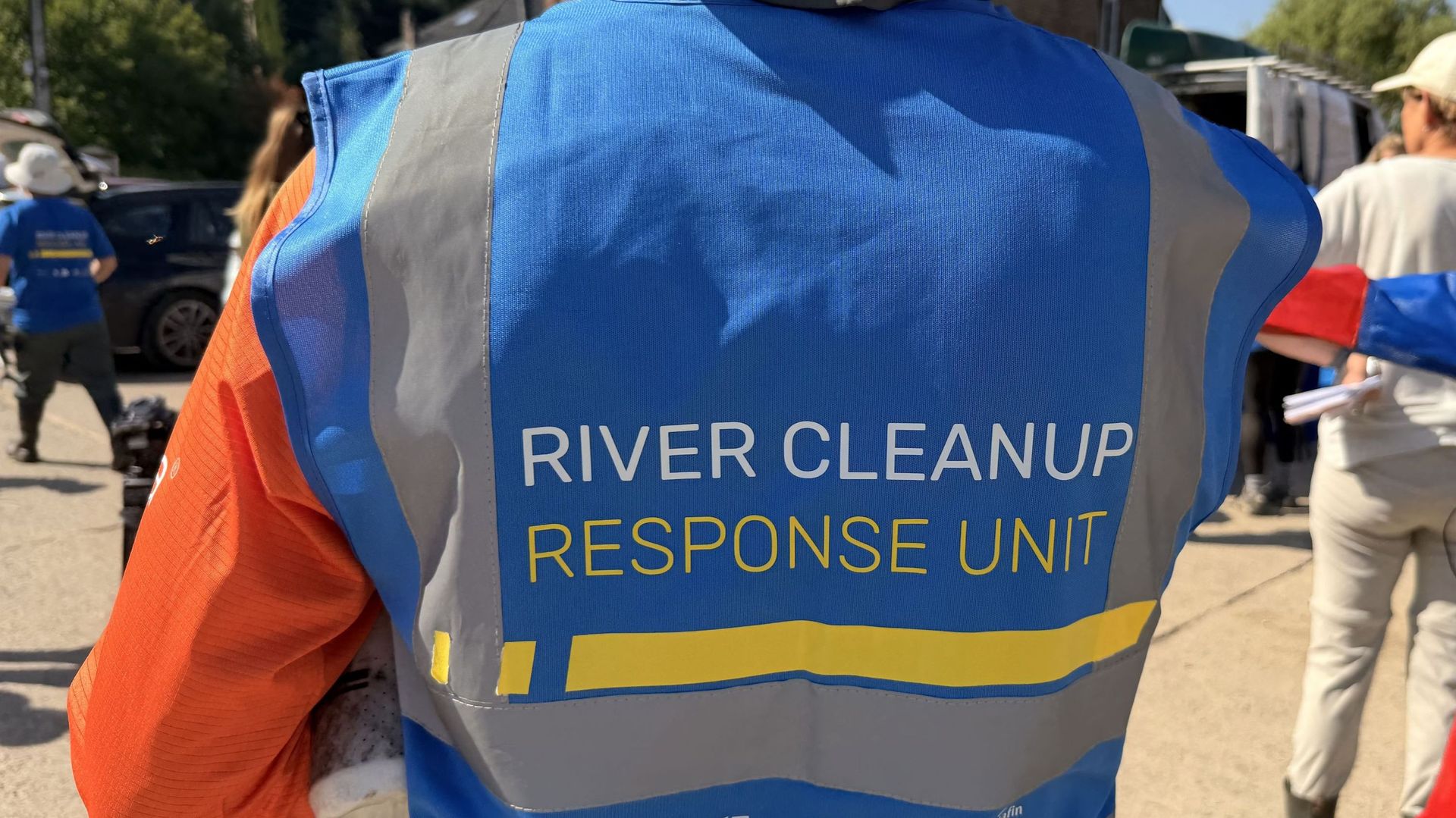 Première mission de la Response Unit de River Cleanup : 400 kilos de déchets enlevés