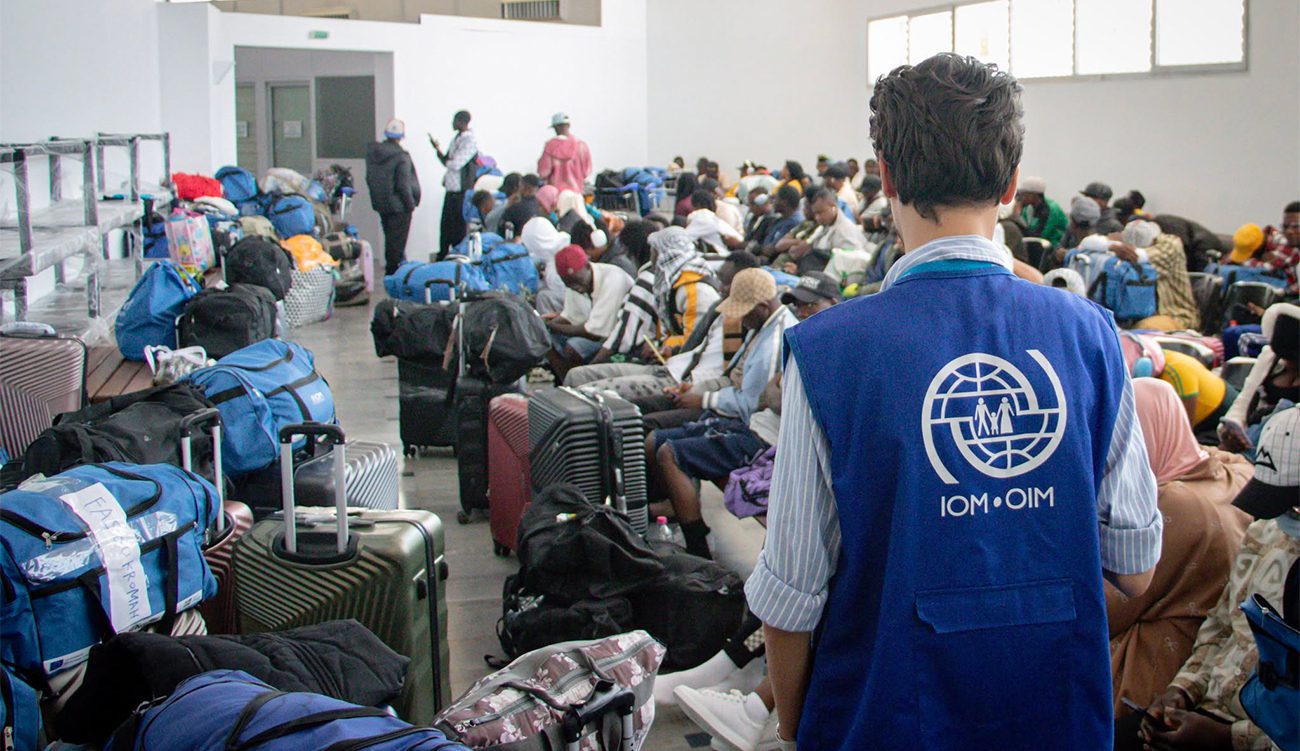 Programme de l’OIM : Près de 260 migrants subsahariens rentrent chez eux.