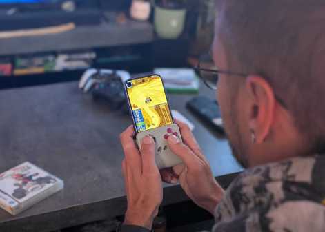 Mario Kart DS avec la GameSir Pocket Taco // Source : Frandroid
