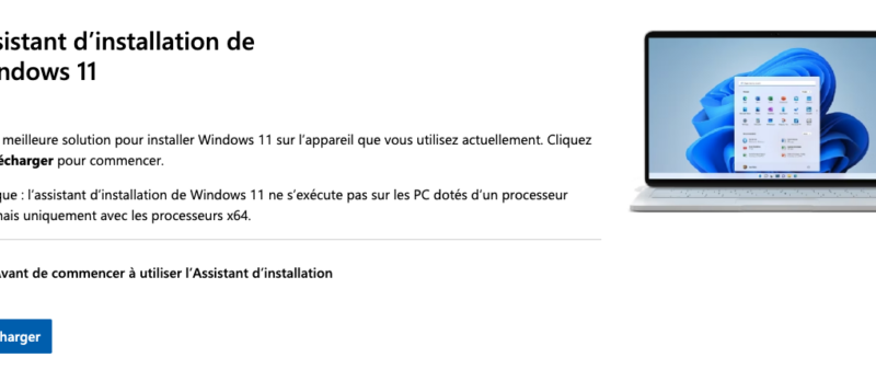 Réinstallation propre de Windows 11 possible avec la dernière mise à jour