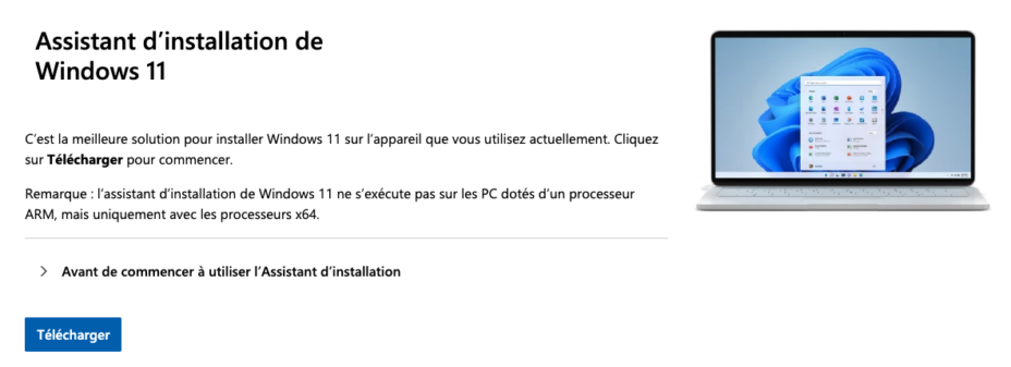 Réinstallation propre de Windows 11 possible avec la dernière mise à jour