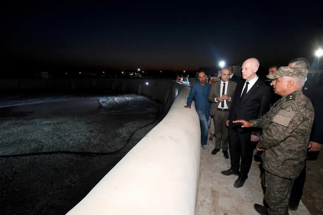 Restauration des bassins des Aghlabides : Kaïs Saïed inspecte un an après.