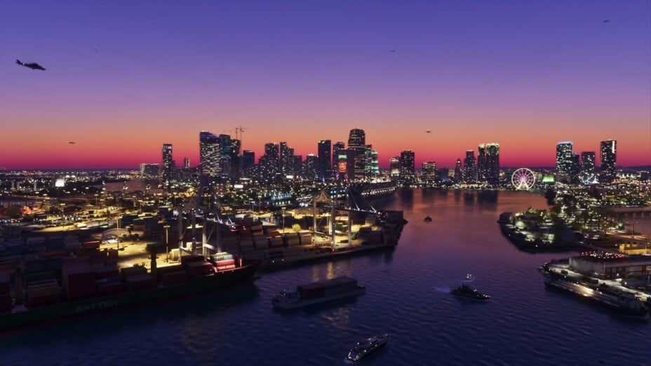 Rockstar présente une image inédite de GTA 6, aperçu de Vice City.