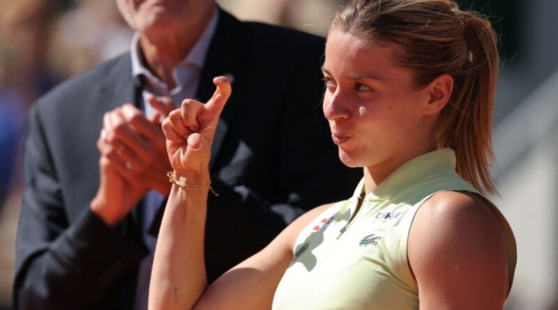 Roland-Garros : Chwalinska « ne pouvait plus manger à cause du stress »